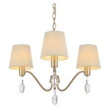 Elsfjord Crystal 3 Light Pendant